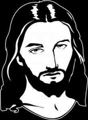 Иисус - картинки для гравировки
