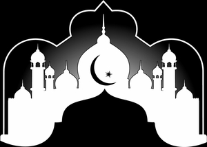 мечеть - картинки для гравировки